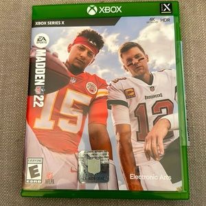Xbox Series X Madden 22. New.